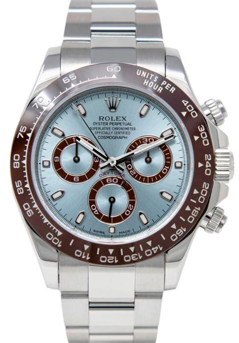 rolex daytona ice blue stainless steel|rolex daytona 11650 price.